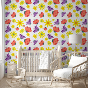 Papel Pintado Floral