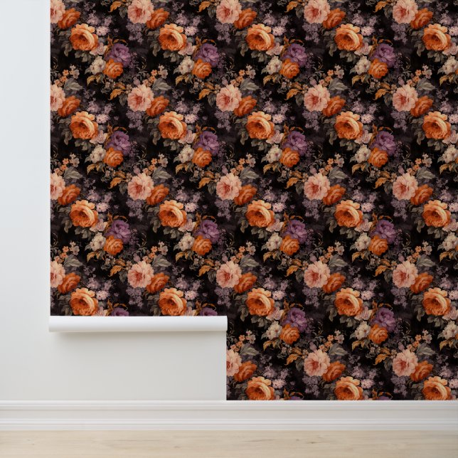 Papel Pintado Floral acuática de otoño (Solicitud)