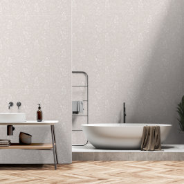 Papel Pintado Floral blanca elegante