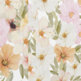 Papel pintado floral de acuarela soñadora