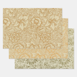 Papel pintado floral de amapola de William Morris