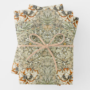 Papel pintado floral de madreselva de William Morr