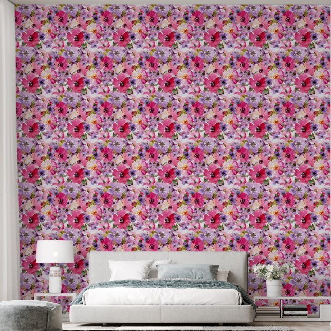 Papel Pintado Floral elegante (Dormitorio)