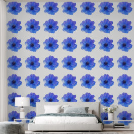 Papel Pintado Floral Púrpura