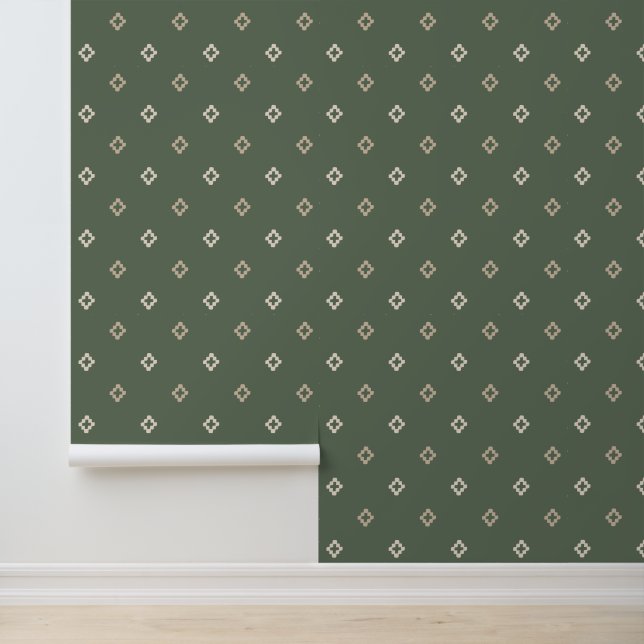 Papel Pintado Floral Sage Green (Solicitud)