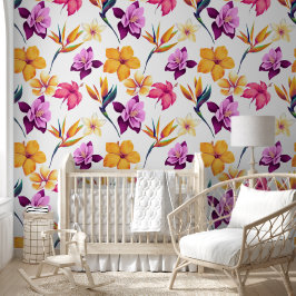 Papel Pintado Floral tropical