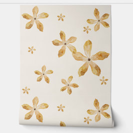 Papel Pintado Flores de acuarela de Boho caprichoso