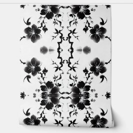 Papel Pintado Flores de desplazamiento vintage