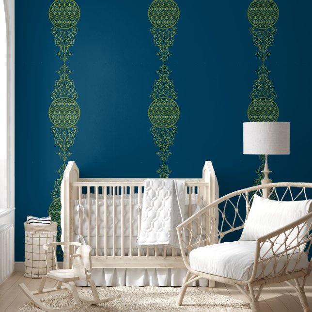 Papel Pintado FLORES DE LA VIDA - Estilo de época 11a (Niños)