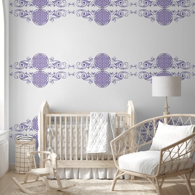 Papel Pintado FLORES DE LA VIDA - Estilo de época 5a (Niños)