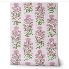 Papel Pintado flores de Marigold rosadas mungal