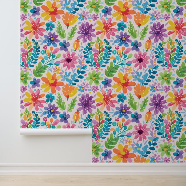 Papel Pintado Flores de primavera (Solicitud)