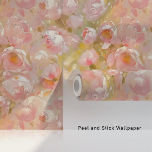 Papel Pintado Flores de rubor - Tulipán