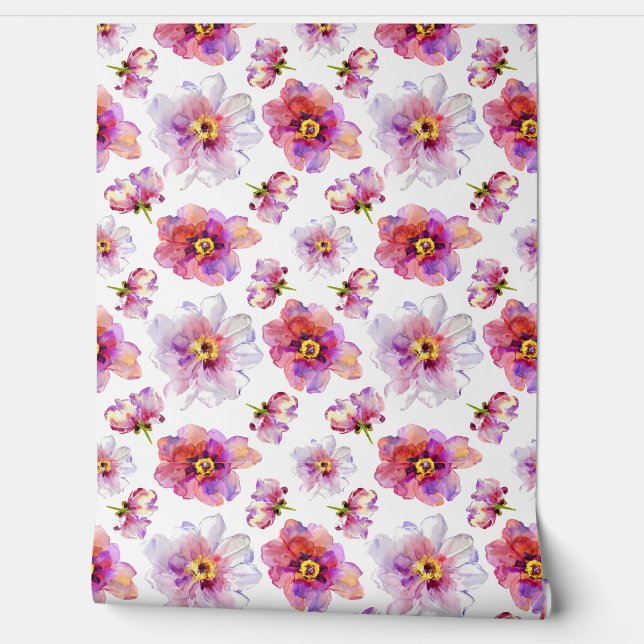 Papel Pintado Flores Grandes (Desenrollar)
