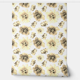 Papel Pintado Flores Grandes