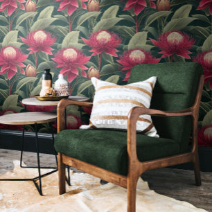 Papel Pintado Flores salvajes nativas australianas