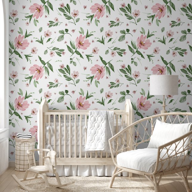 Papel Pintado Flores Silenciosas de Primavera (Niños)