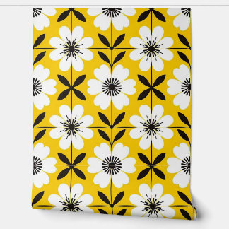 Papel Pintado Flores soleadas