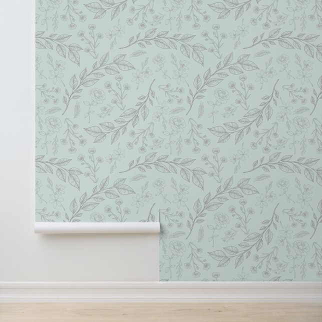Papel Pintado Foliage floral (Solicitud)