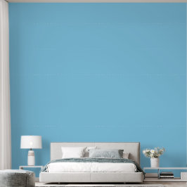 Papel Pintado Fondo azul claro sólido de color uniforme