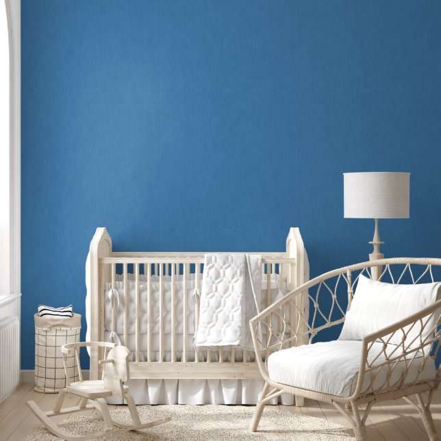Papel Pintado Fondo azul texturizado tranquilo y simple (Niños)