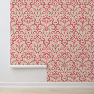 Papel Pintado Fondo de damasco de estilo barroco 2