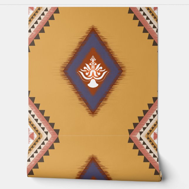 Papel Pintado Fondo de escritorio azteca occidental (Desenrollar)