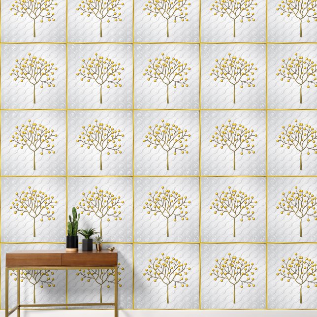 Papel Pintado Fondo de escritorio de árbol de cables (Pasillo)