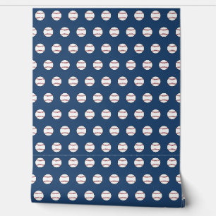 Papel Pintado Fondo de escritorio de Béisbol Azul oscuro