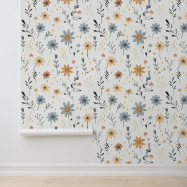 Papel Pintado Fondo de escritorio de Boho Wildflower ruso