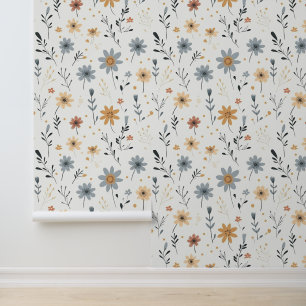 Papel Pintado Fondo de escritorio de Boho Wildflower ruso