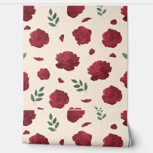 Papel Pintado Fondo de escritorio de flor Rosa