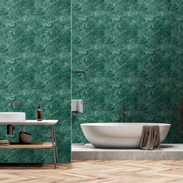 Papel Pintado Fondo de escritorio de la Marble Verde (Baño)