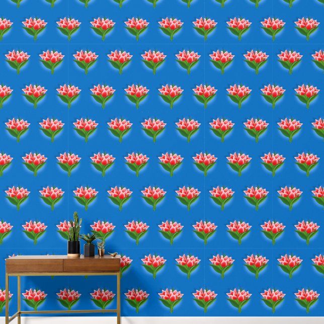 Papel Pintado Fondo de escritorio de las flores de tulipán (Pasillo)