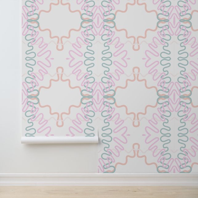 Papel Pintado Fondo de escritorio de líneas abstractas (Solicitud)