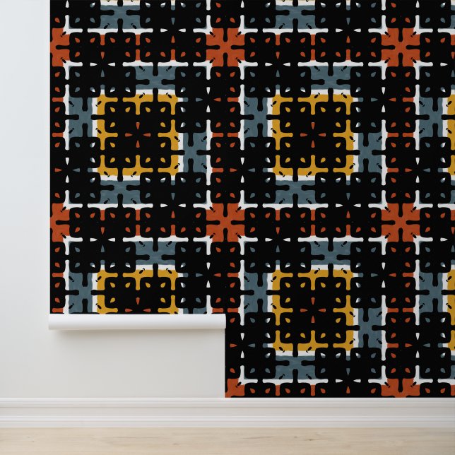 Papel Pintado Fondo de escritorio de patrón retro (Solicitud)