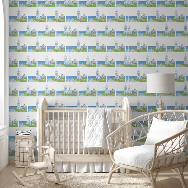 Papel Pintado Fondo de escritorio del faro azul (Niños)
