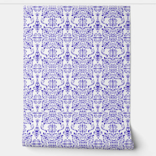 Papel Pintado Fondo de escritorio mediterráneo blanco y azul