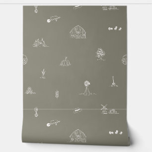 Papel Pintado Fondo de escritorio Minimalista de Baby Barnyard