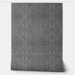 Papel Pintado Fondo de escritorio Patrón orgánico gris