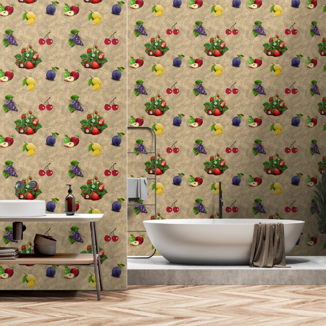 Papel Pintado Fondo de escritorio personalizado 2' x 4', NullVal (Baño)