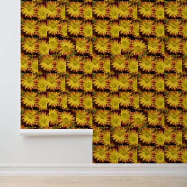 Papel Pintado fondo de flores (Solicitud)