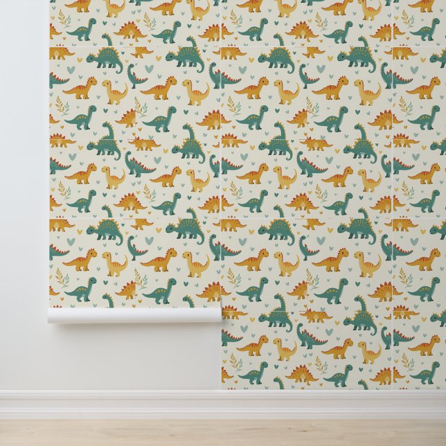 Papel Pintado fondo de pantalla de dinosaurio (Solicitud)