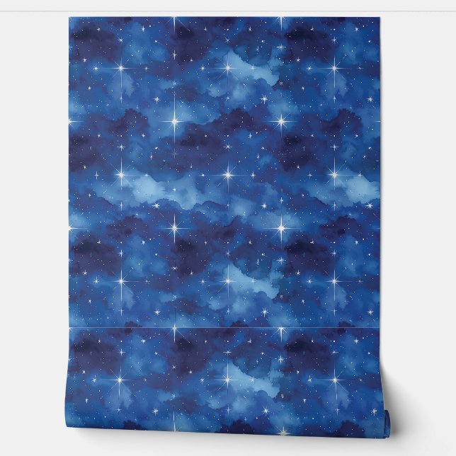 Papel Pintado Fondo de pantalla de nubes de zafiro Starfall Deco (Desenrollar)