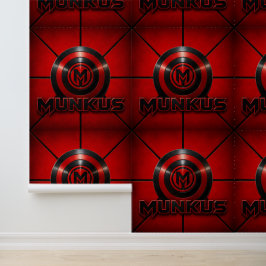 Papel Pintado fondo de pantalla del emblema de Munkus, fondo de 