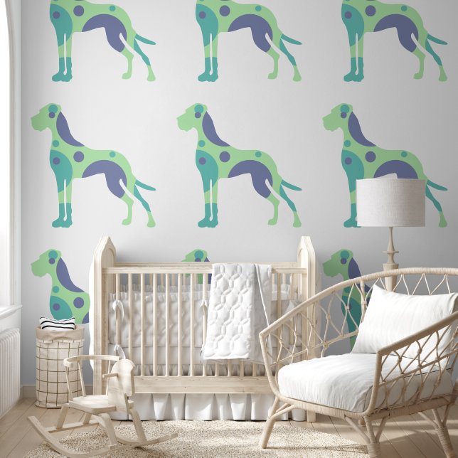 Papel Pintado Fondo de pantalla del Gran Danés (Niños)