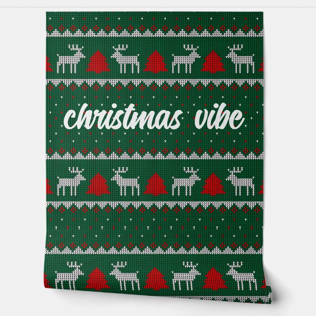 Papel Pintado fondo de pantalla del patrón de navidades para nav (Desenrollar)