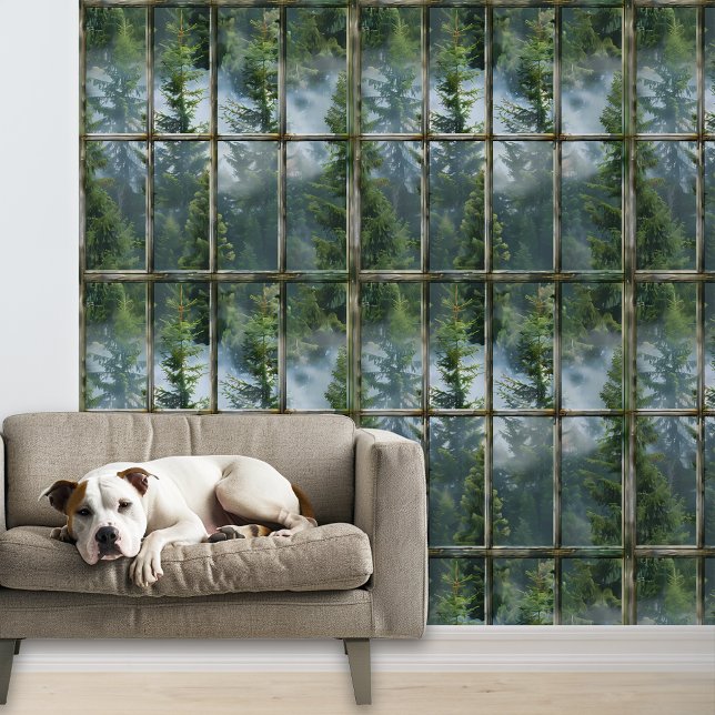 Papel Pintado Fondo del bosque de ventanas falsas (Subido por el creador)