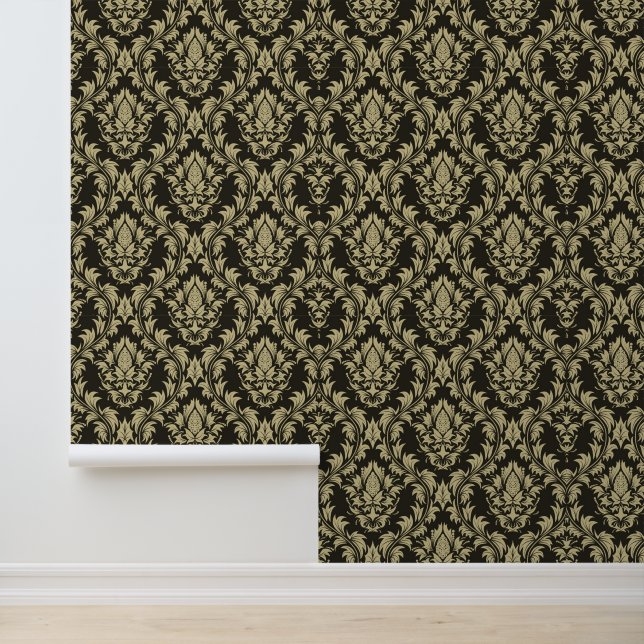 Papel Pintado Fondo del Damasco (Solicitud)