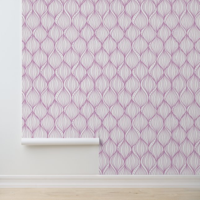 Papel Pintado Fondo del patrón de rayas moradas (Solicitud)
